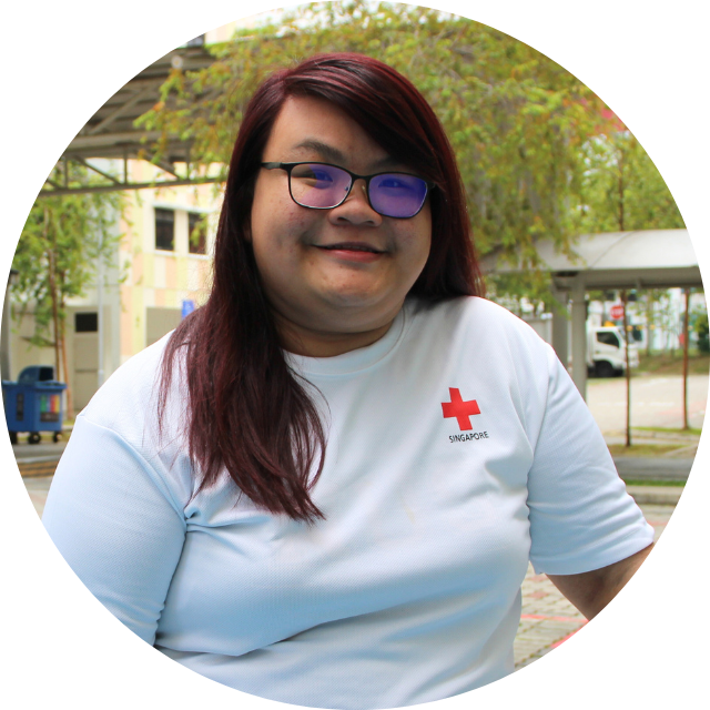 Justina, Young Hearts volunteer tutor