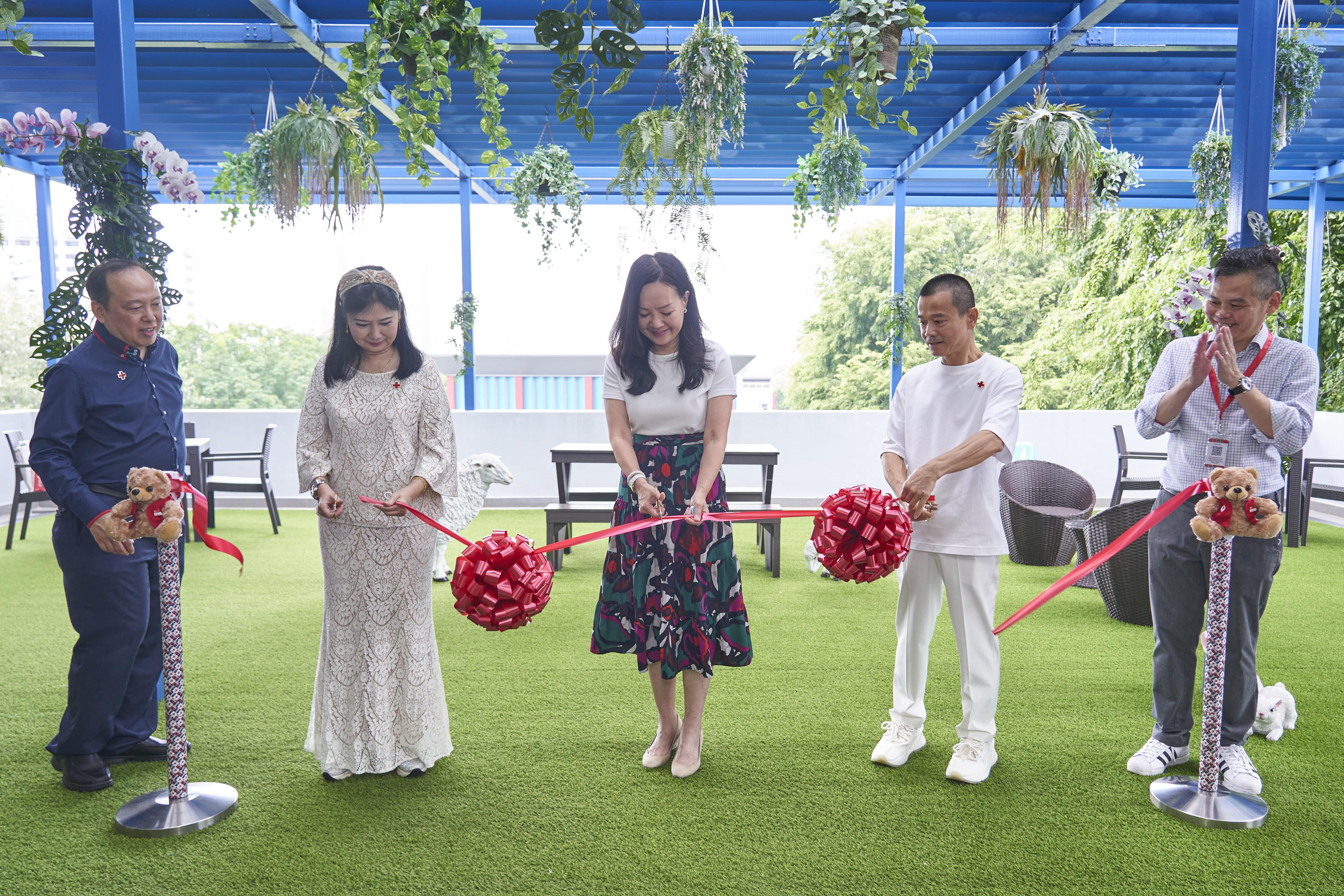 Opening of the Gardens at the Red Cross Home for the Disabled 1