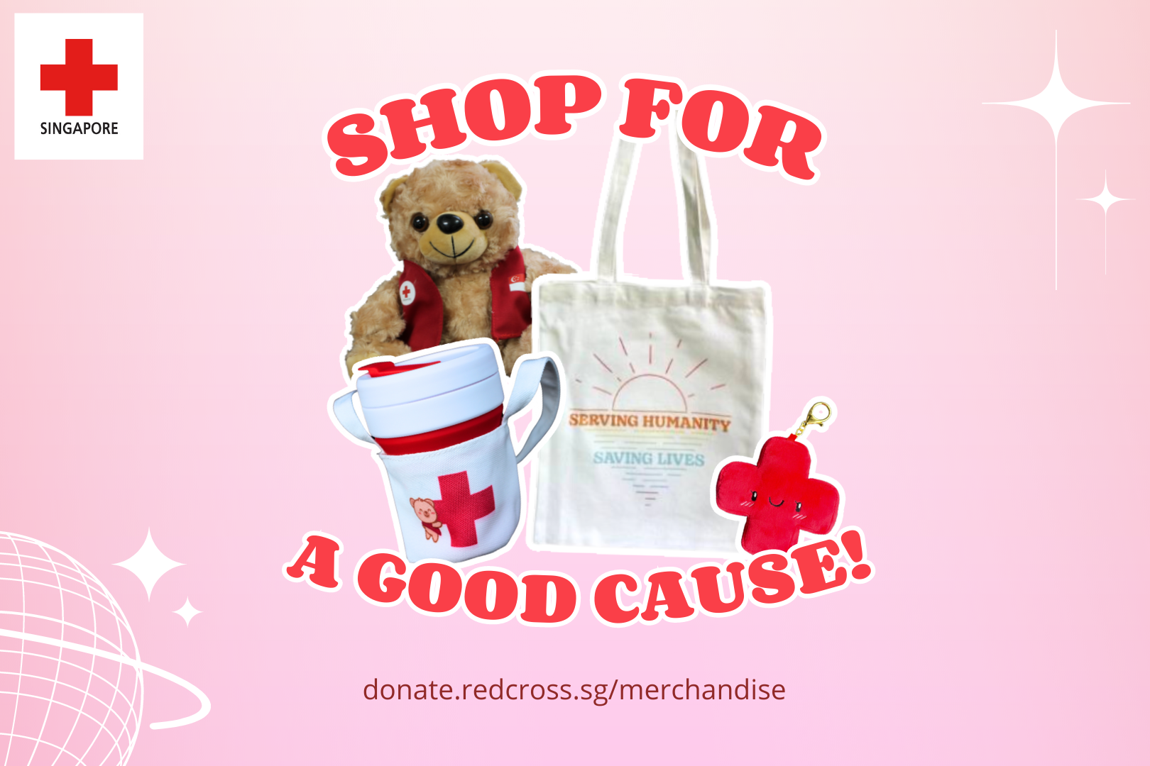 Singapore Red Cross Merchanadise webcover