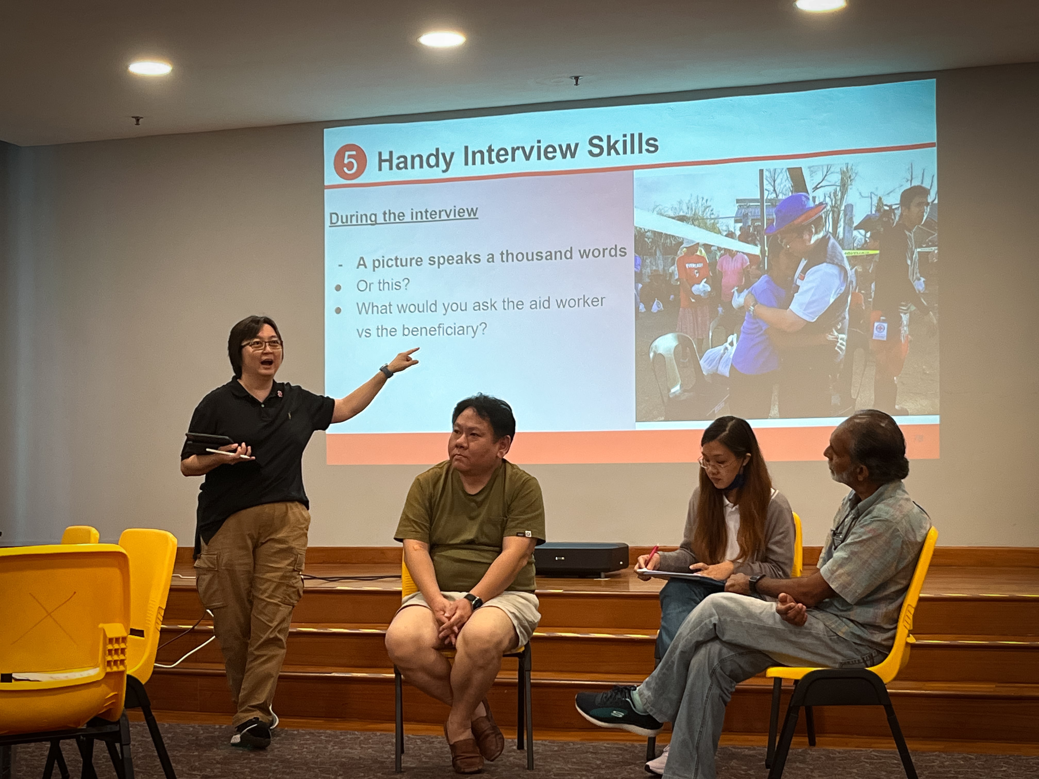 Singapore Red Cross Writing Workshop 3