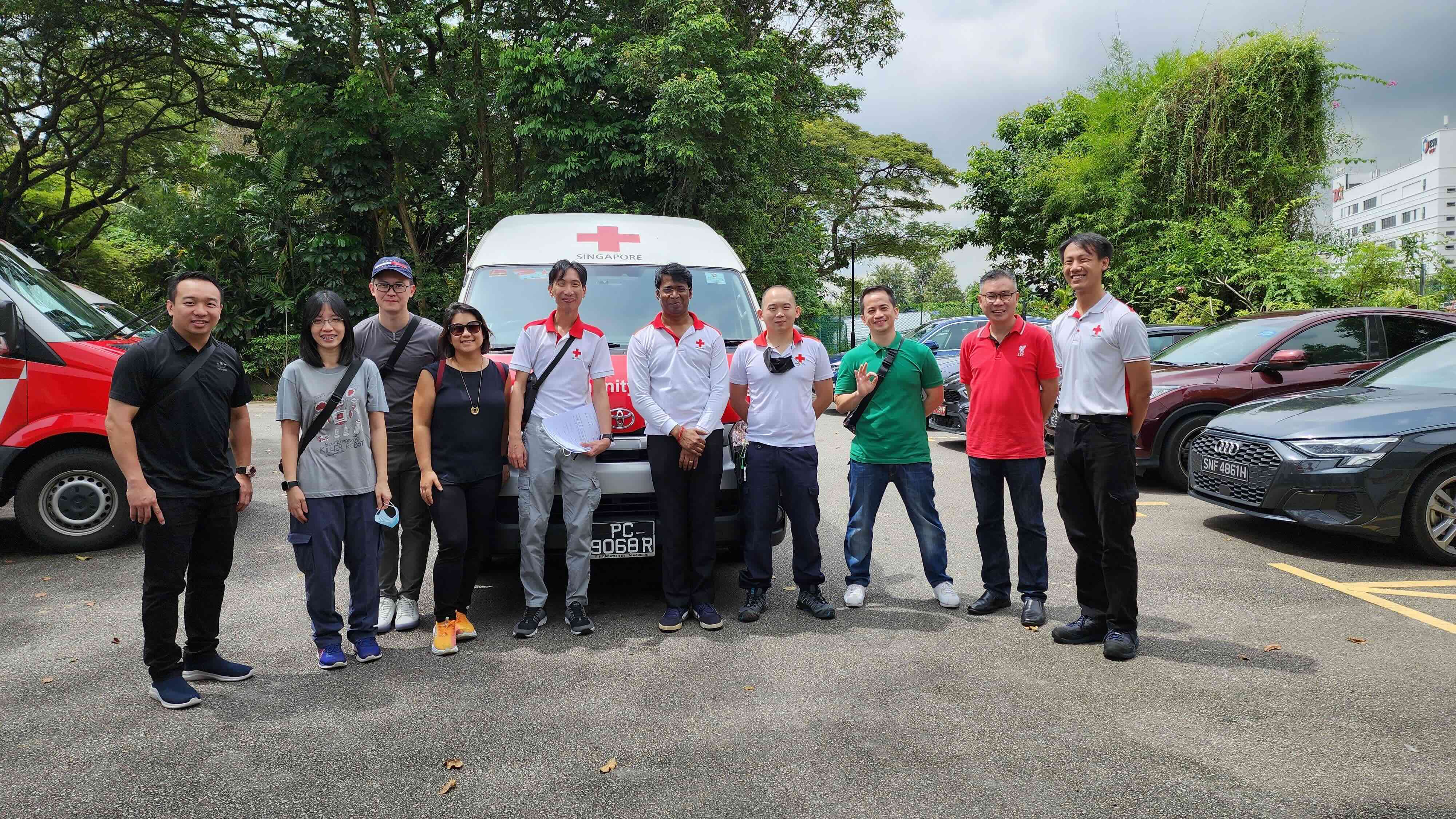  Singapore Red Cross Volunteer Leader Jason Ho Volunteer Drivers Workgroup