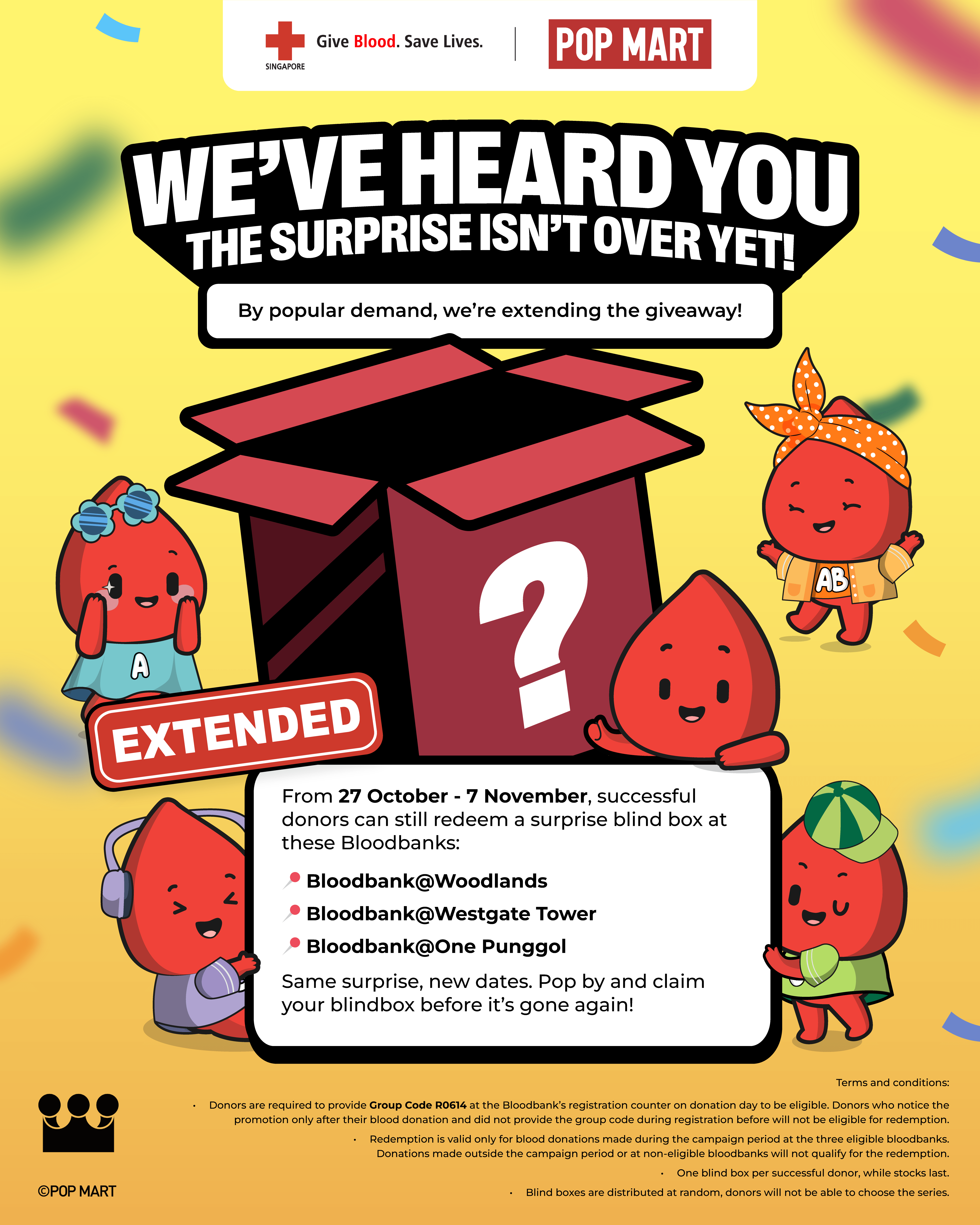 Singapore Red Cross x Popmart