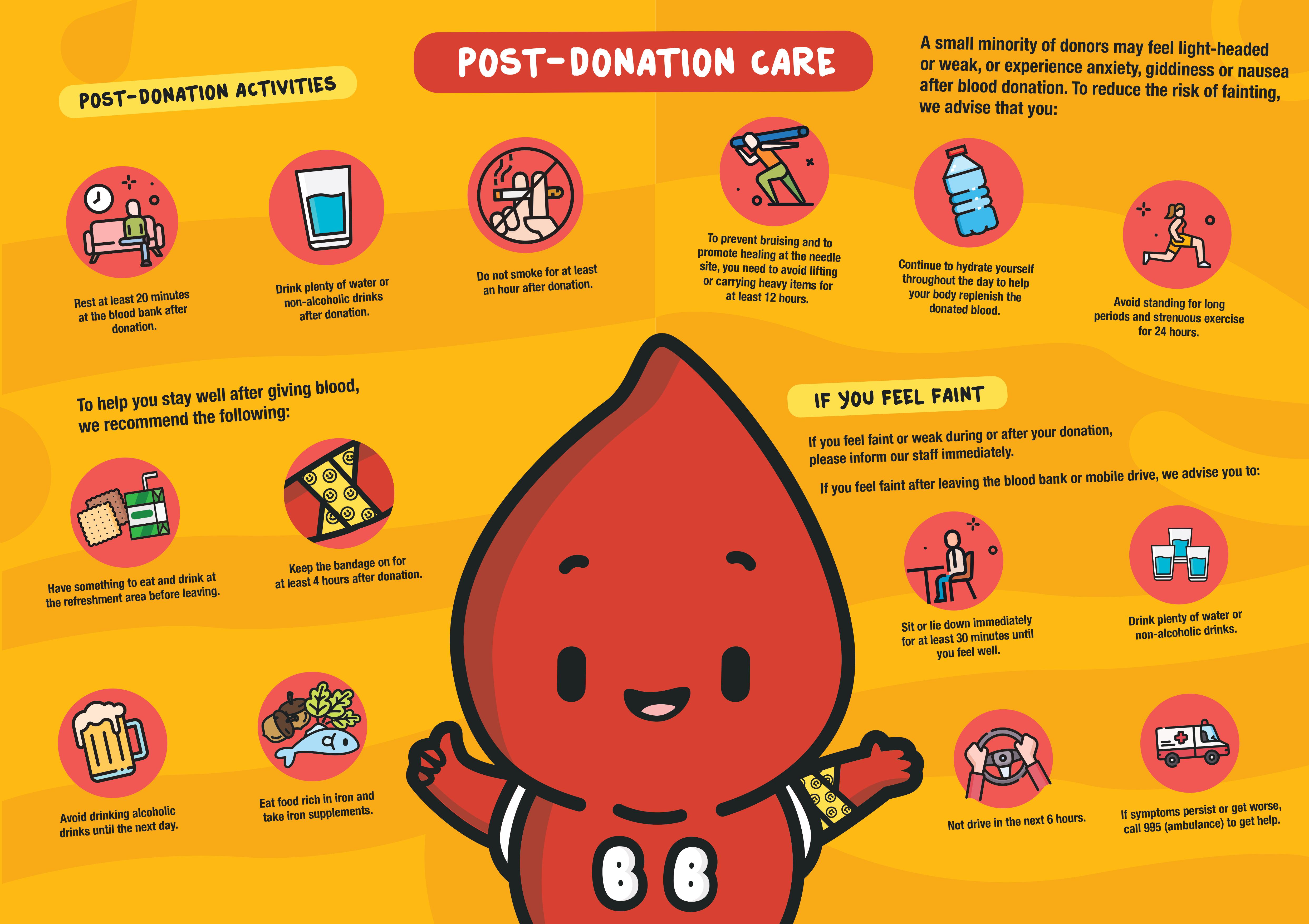 Post Donation Care 1