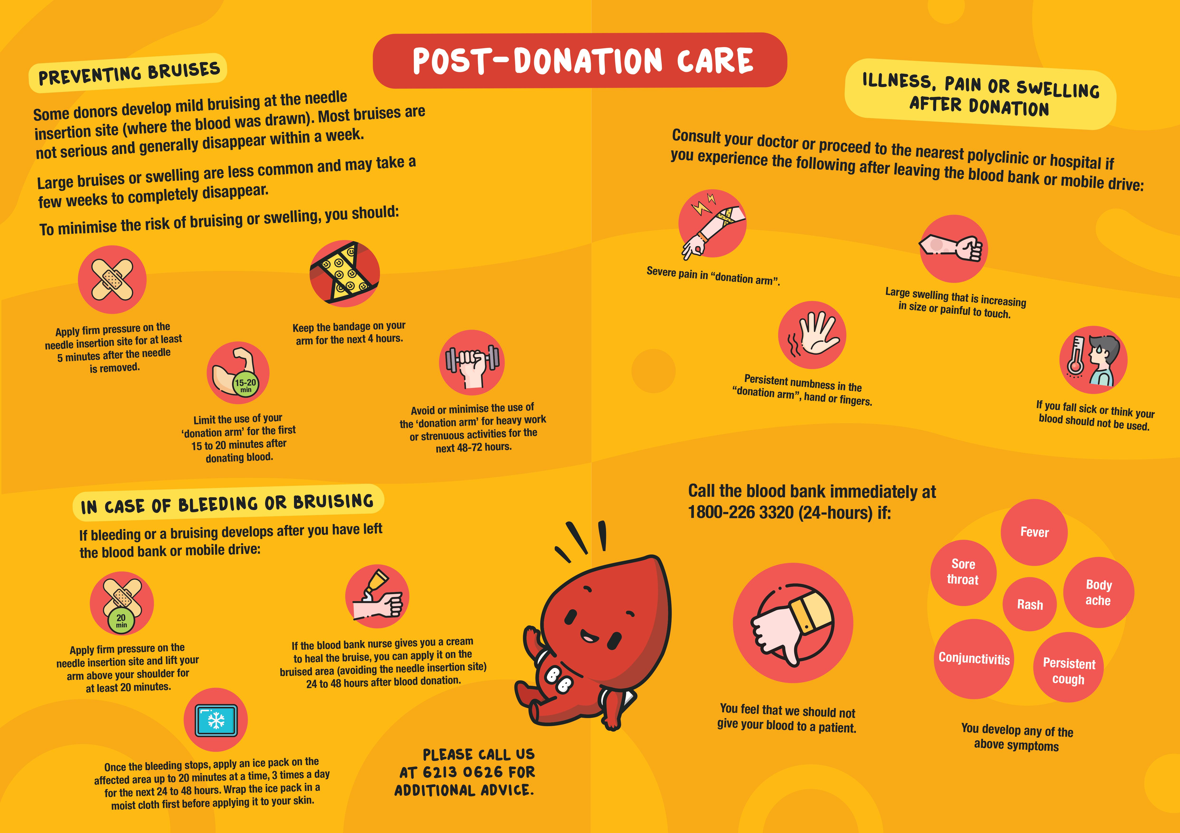 Post Donation Care 2