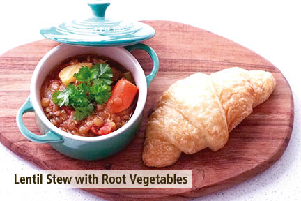 Lentil Stew with Root Vegetables