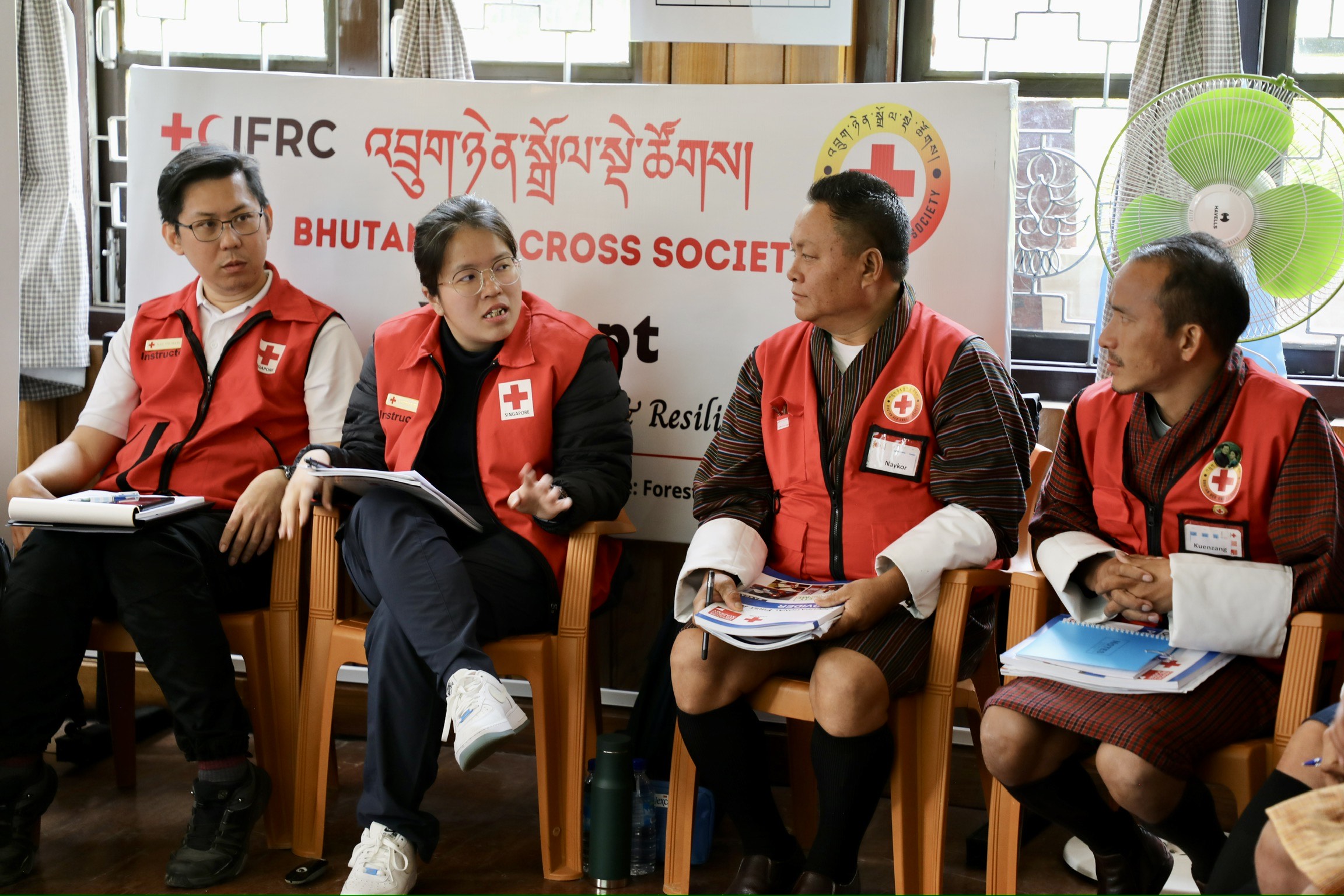 Singapore Red Cross Academy x Bhutan Red Cross 1