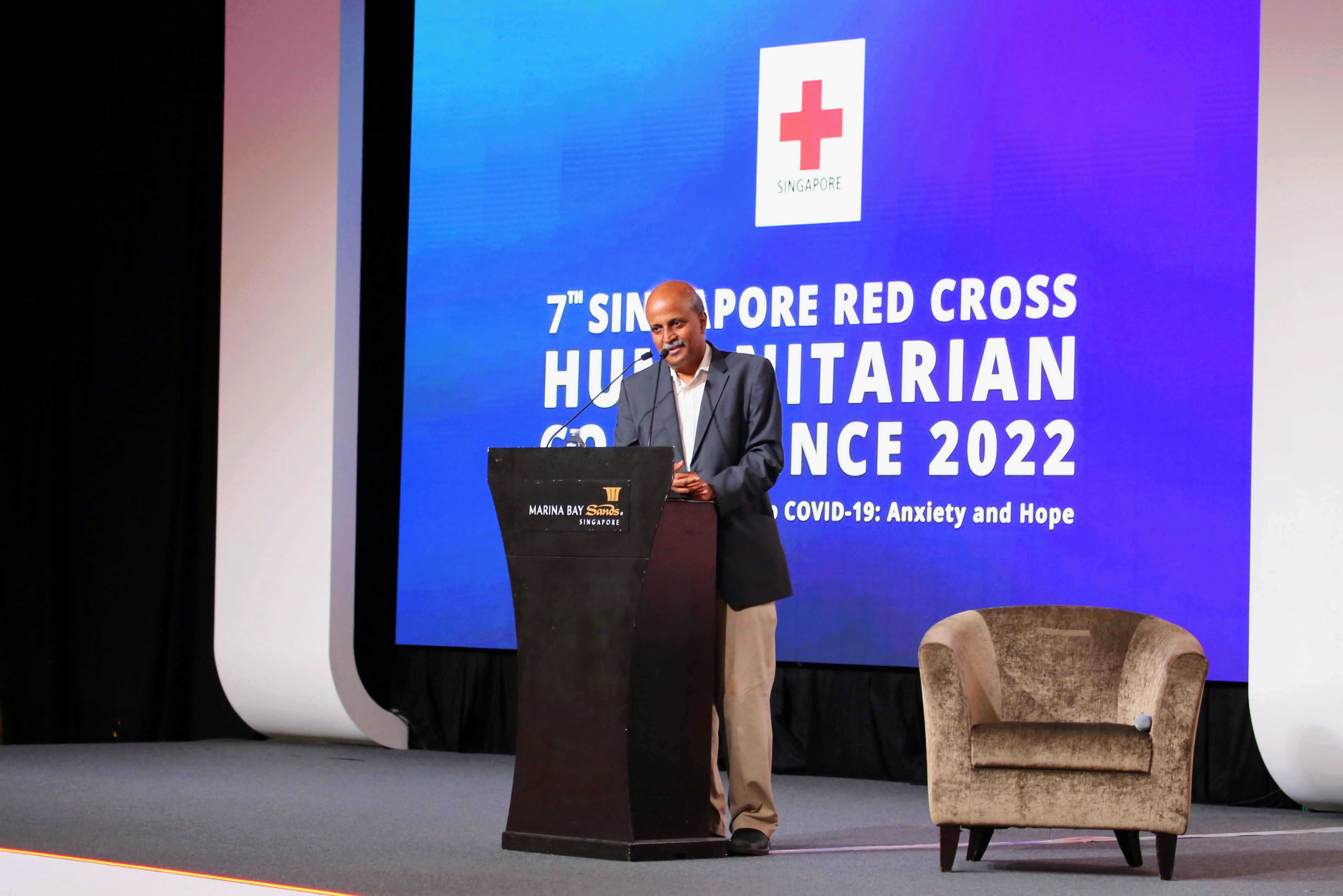 Dr Paul Tambyah Singapore Red Cross 7th Humanitarian Conference