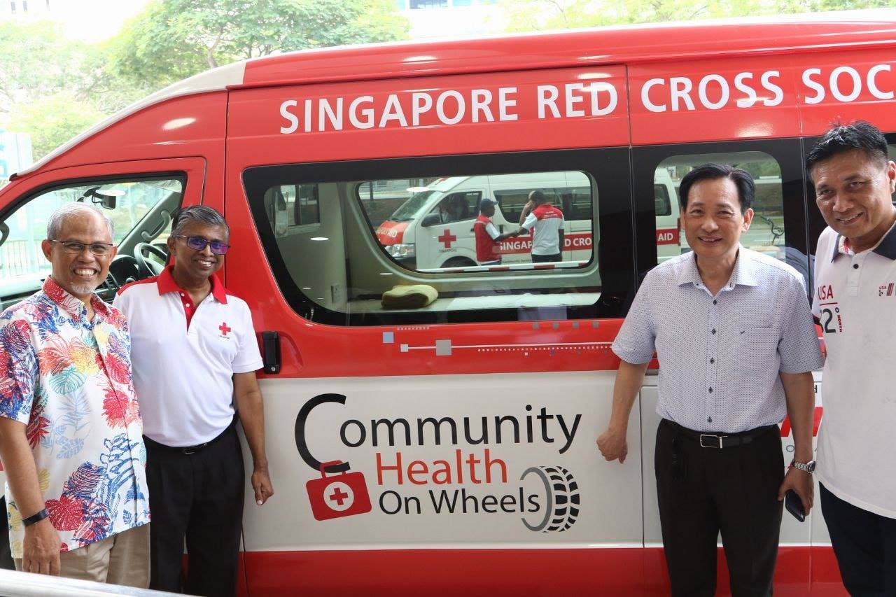 Benjamin William Secretary General CEO of Singapore Red Cross 2