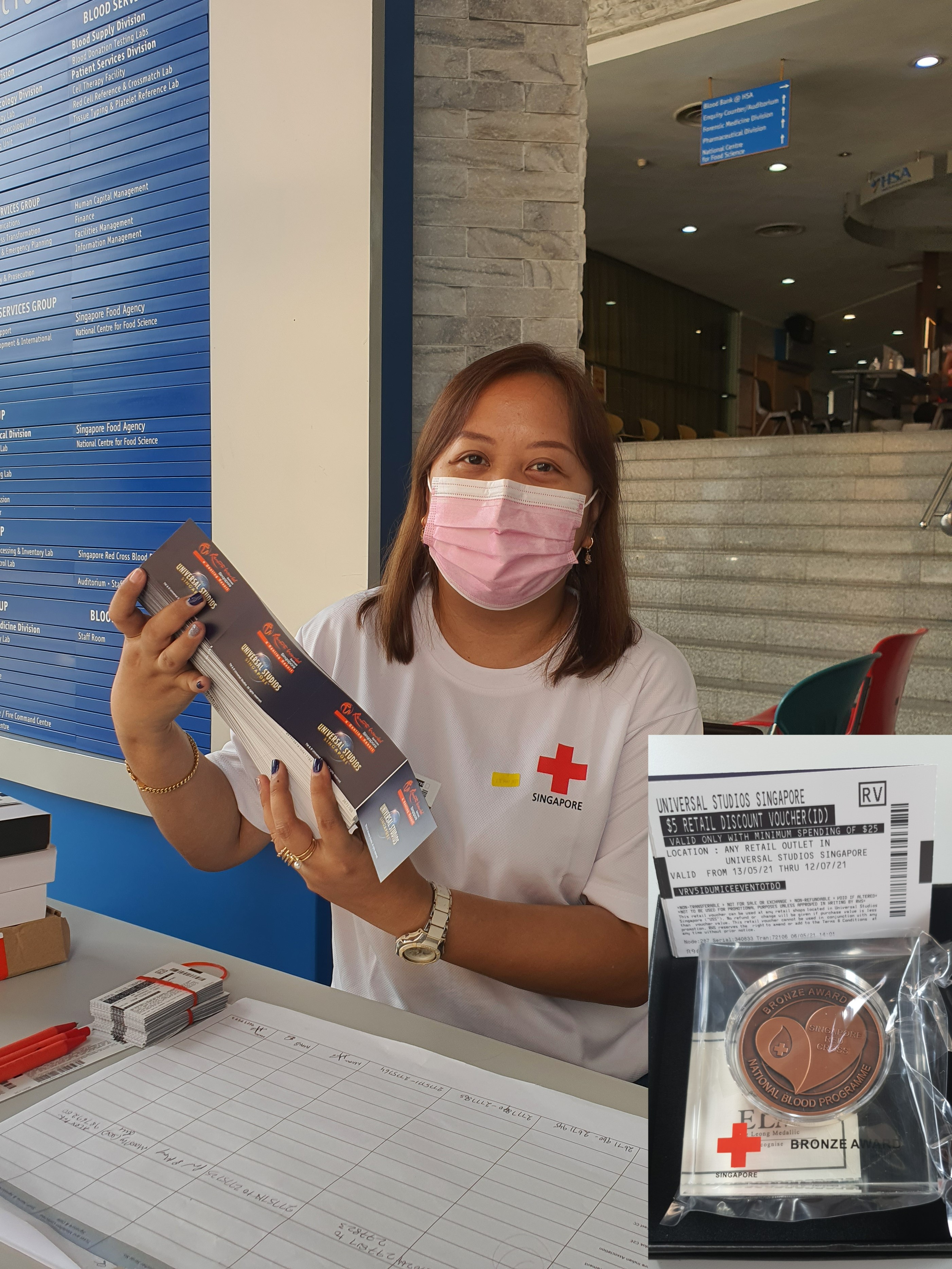 Cherry Adriano Blood Donor Programme Volunteer 1