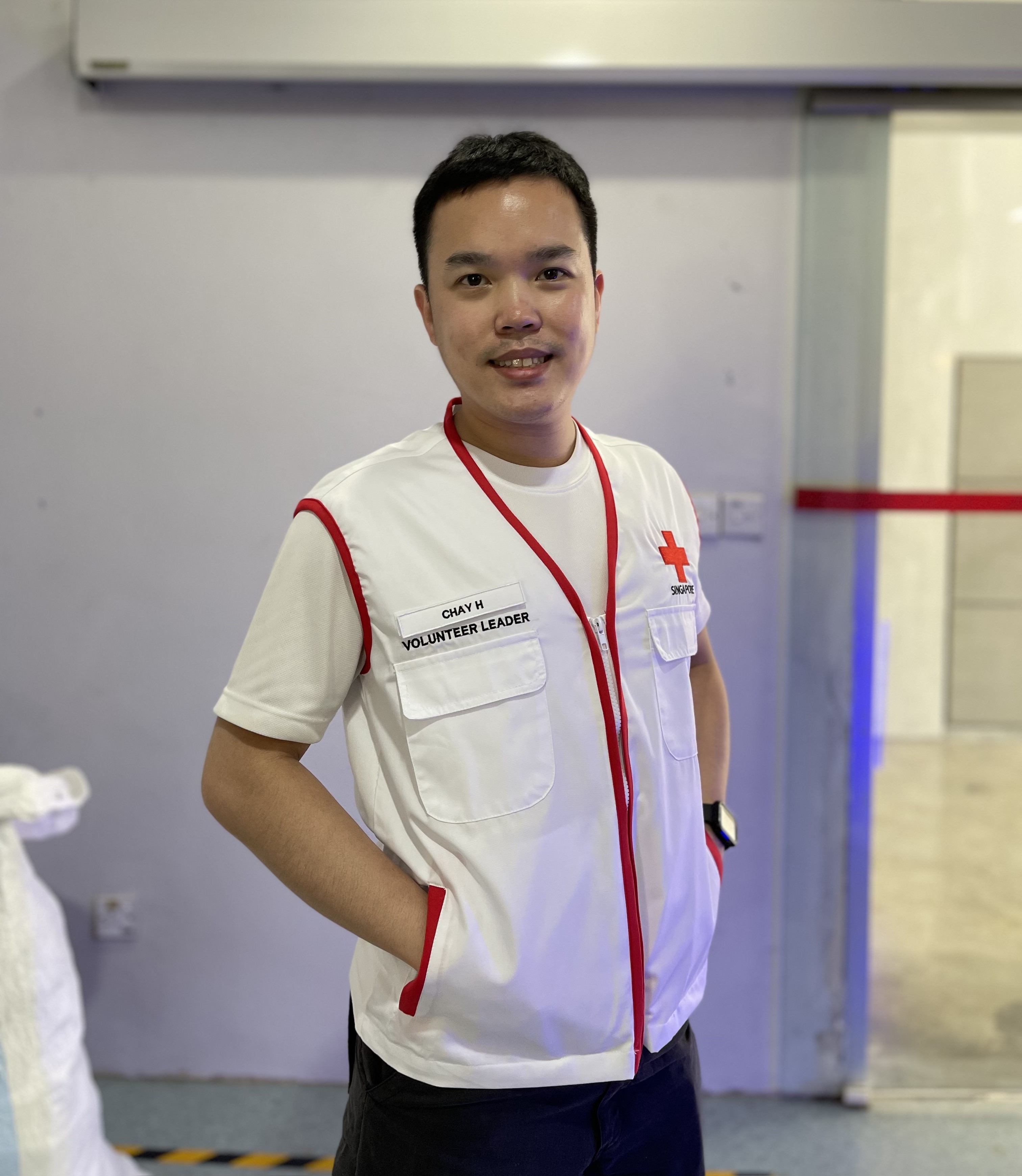 Singapore Red Cross Volunteer Chay Him 1