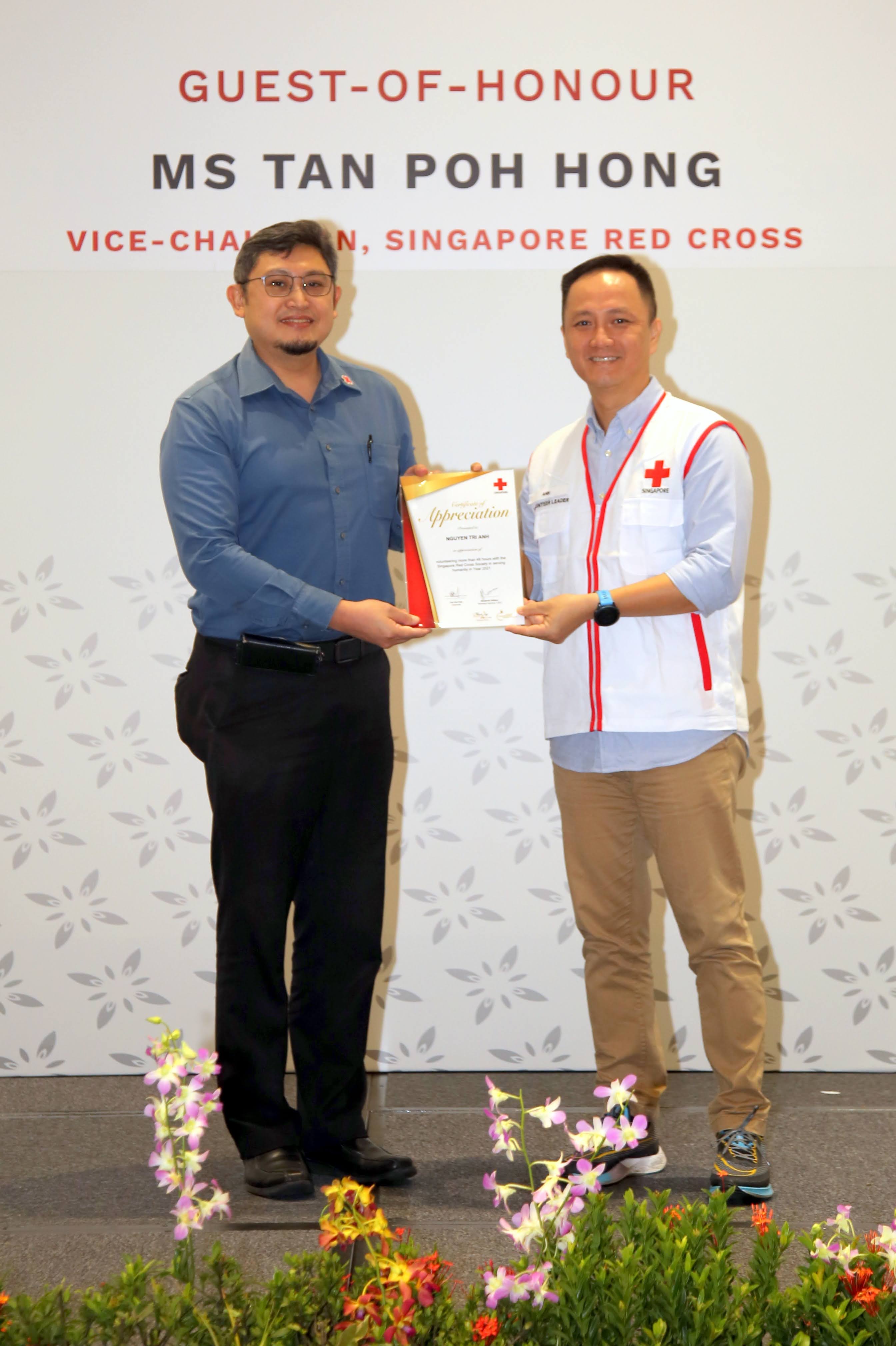 Singapore Red Cross Volunteer Leader Nguyen Tri Anh 3