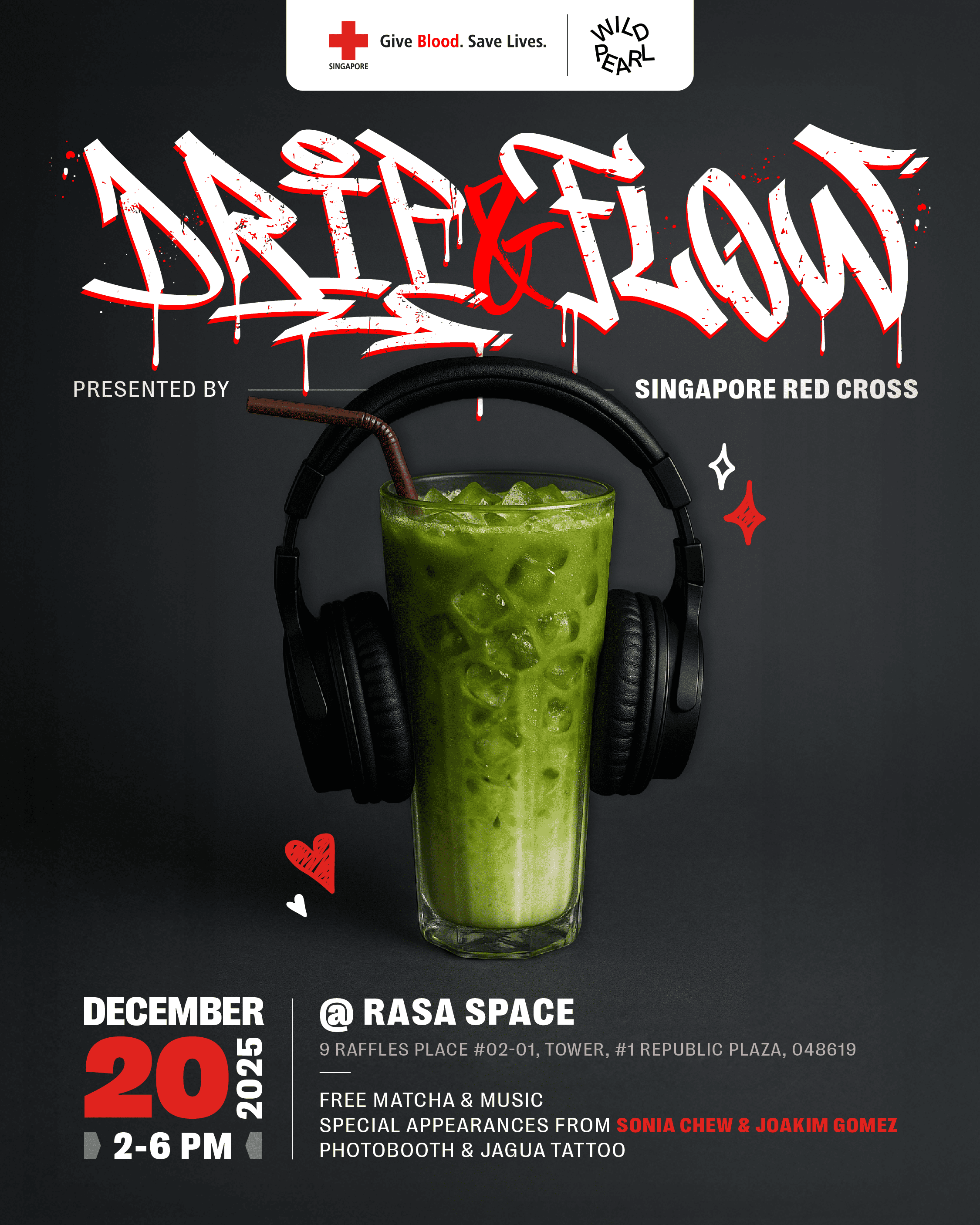 Singapore Red Cross Ive Got Drip Year End Party Launch