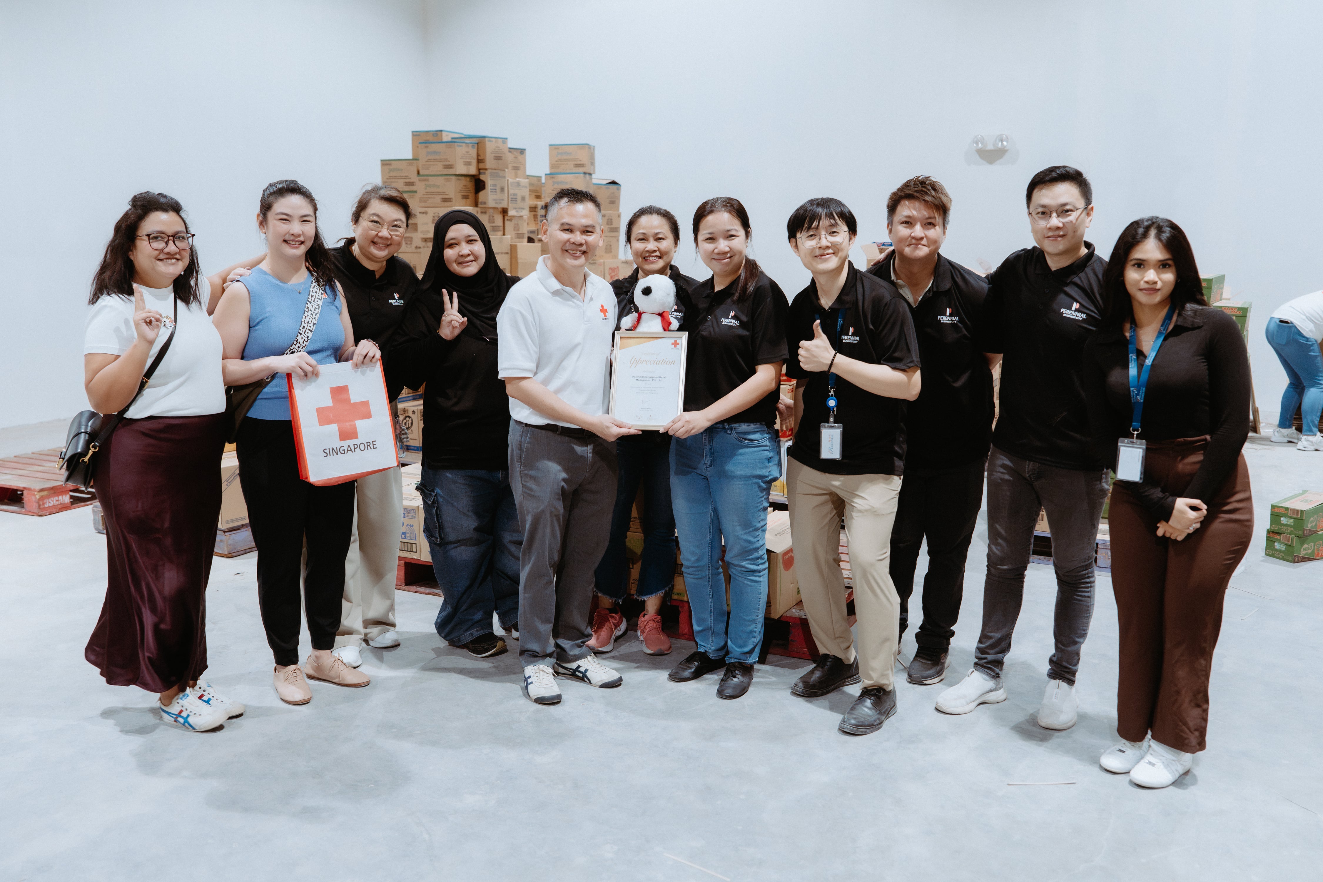 Singapore Red Cross Meals with Love x FairPrice x Perennial Business City 4