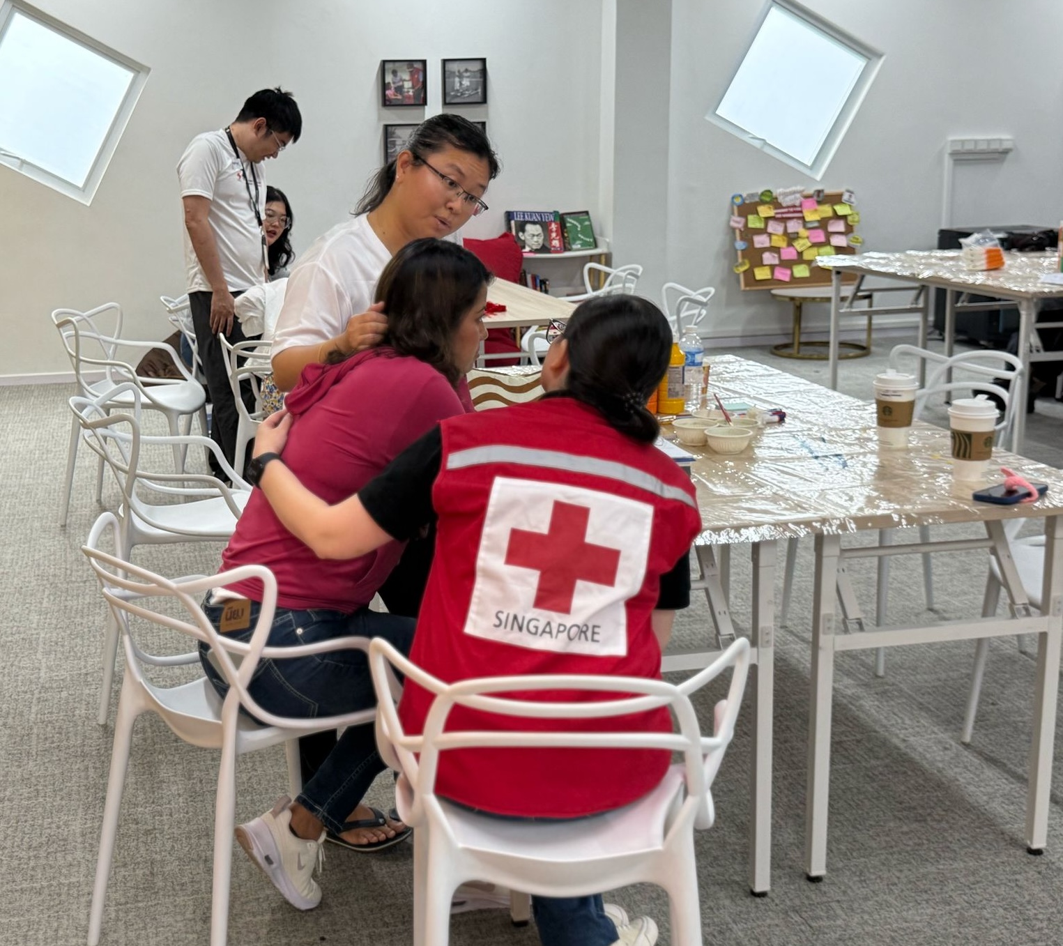 Singapore Red Cross Myanmar Thailand Earthquake MHPSS Safe Space